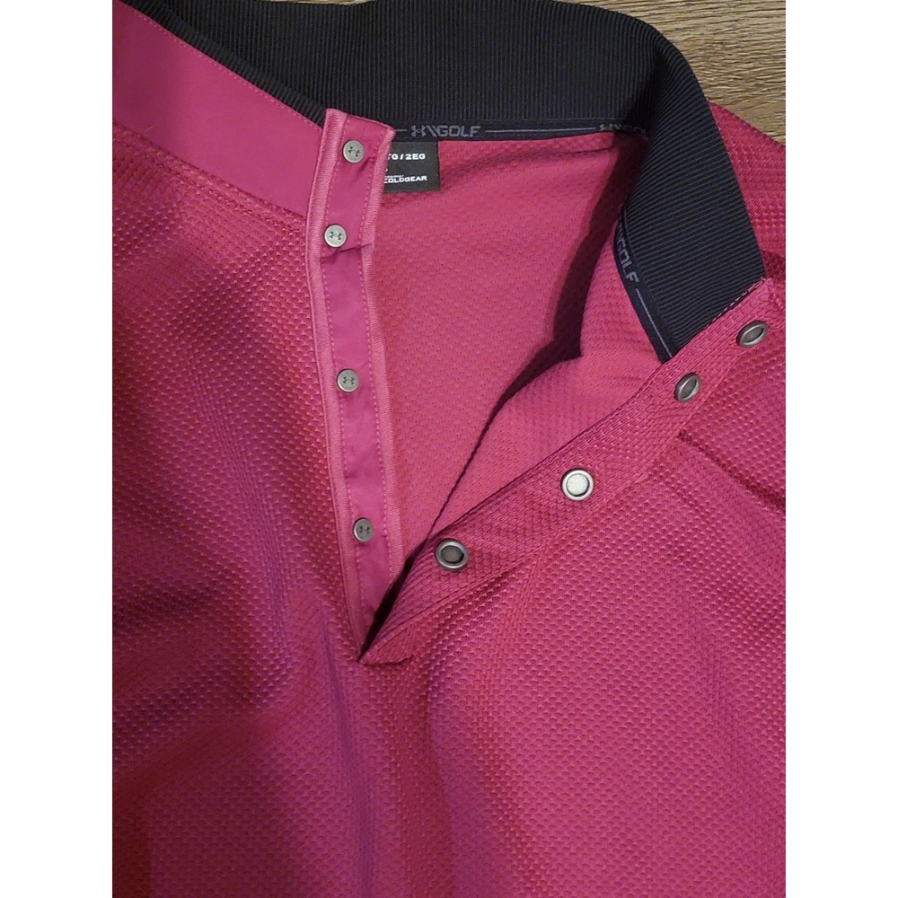 Under‎ Armour Men XXL Golf Storm Long Sleeve Pullover Maroon New 1317345-635 - Picture 4 of 13